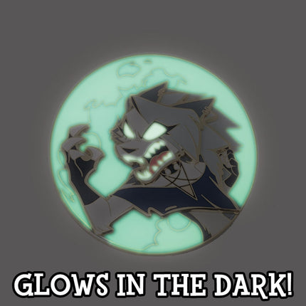 Loona's Howl - *GLOW* JUMBO Enamel Pin *LAST CHANCE*