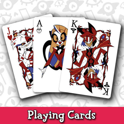Hazbin Hotel Playing Cards