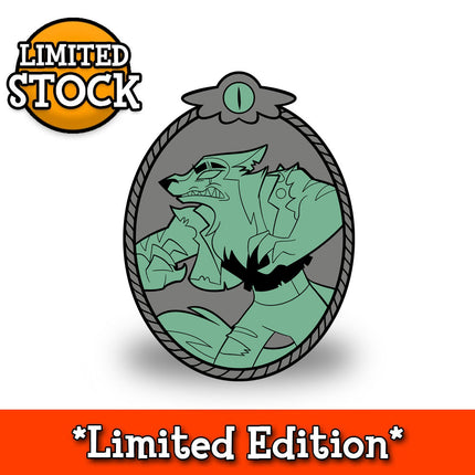 Portrait of Vortex Enamel Pin *LAST CHANCE*